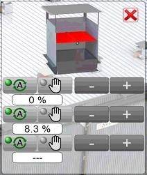 Sistema di regolazione manuale e semi automatico